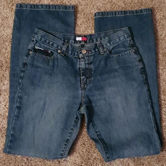 Tommy Hilfiger Denim - Vtg Ladies Flare Tommy Jeans sz 7